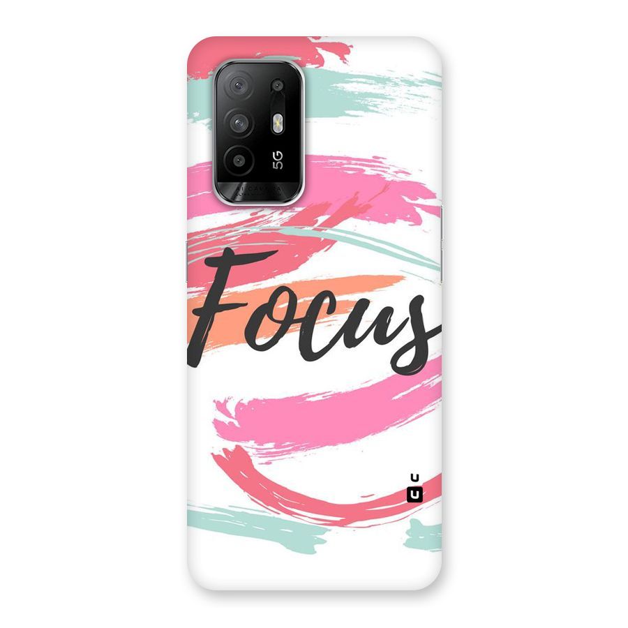 Focus Colours Back Case for Oppo F19 Pro Plus 5G
