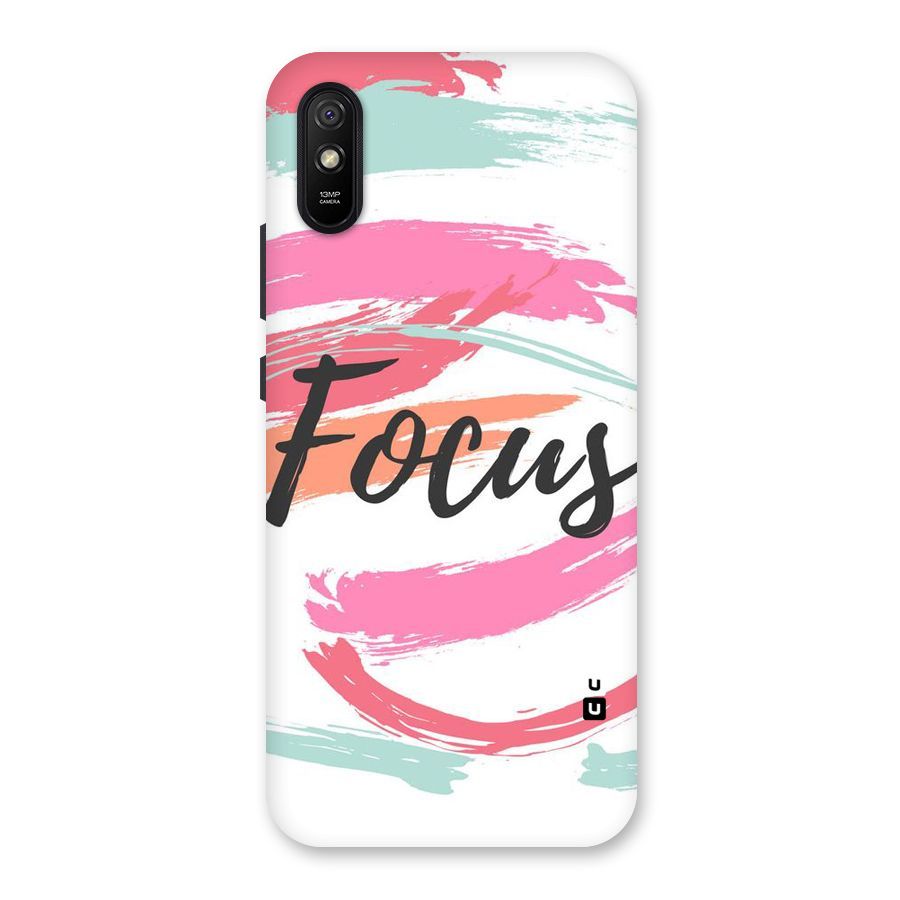 Focus Colours Back Case for Redmi 9A