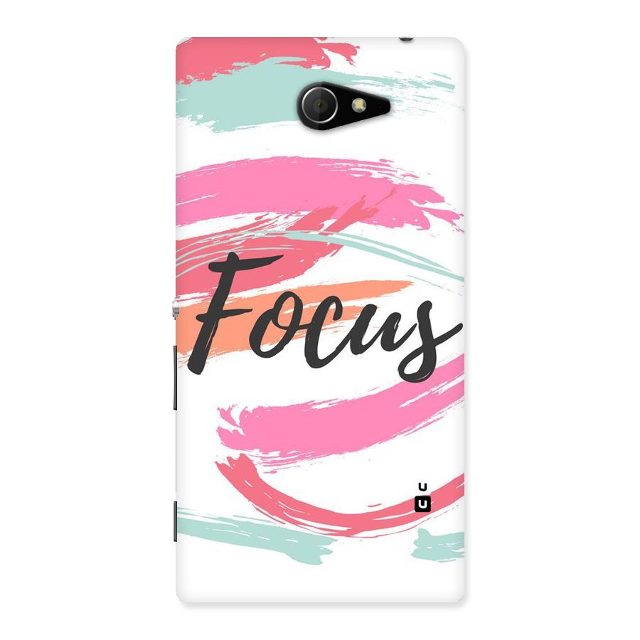 Focus Colours Back Case for Sony Xperia M2