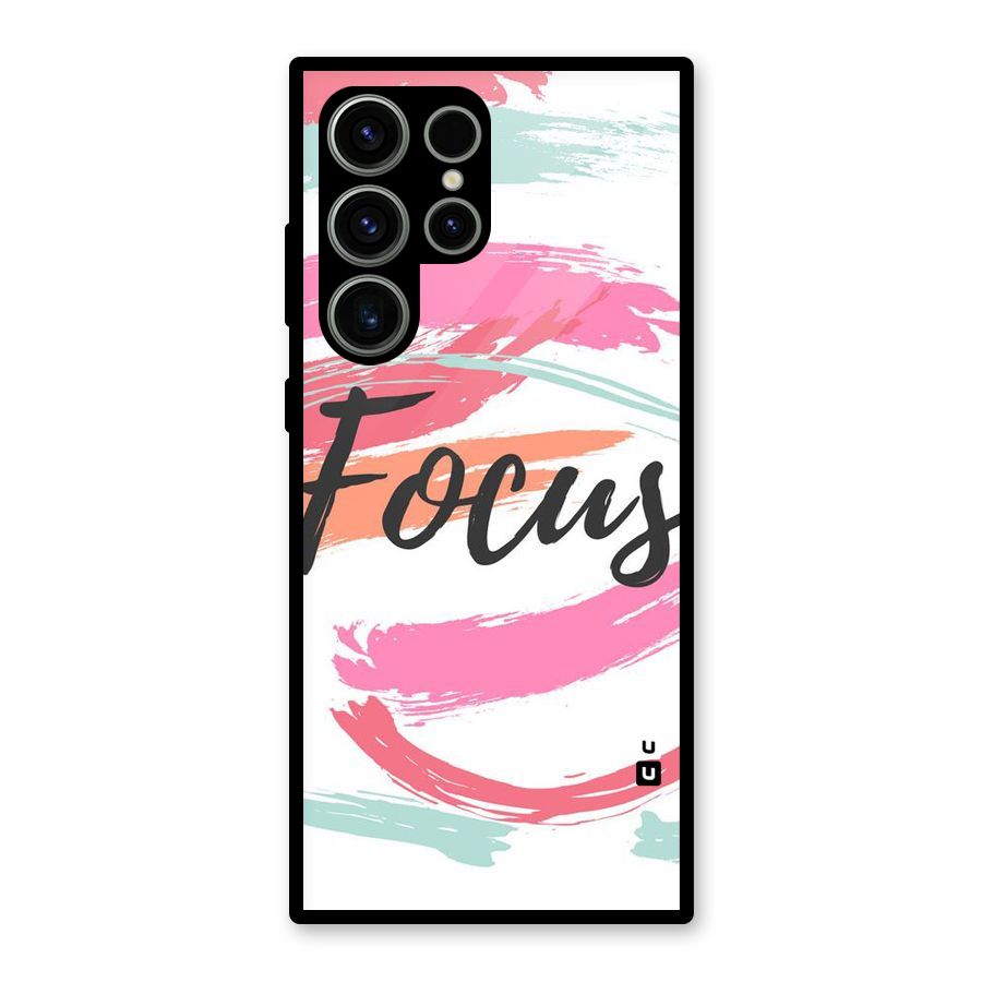 Focus Colours Glass Back Case for Galaxy S23 Ultra