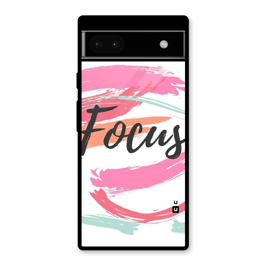 Focus Colours Glass Back Case for Google Pixel 6a