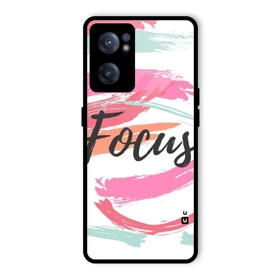 Focus Colours Glass Back Case for OnePlus Nord CE 2 5G