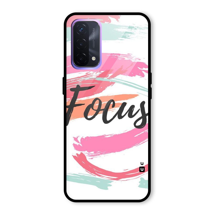 Focus Colours Glass Back Case for Oppo A74 5G
