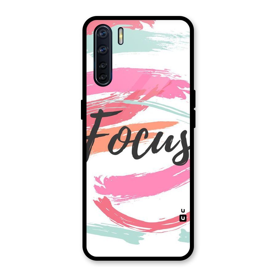 Focus Colours Glass Back Case for Oppo F15