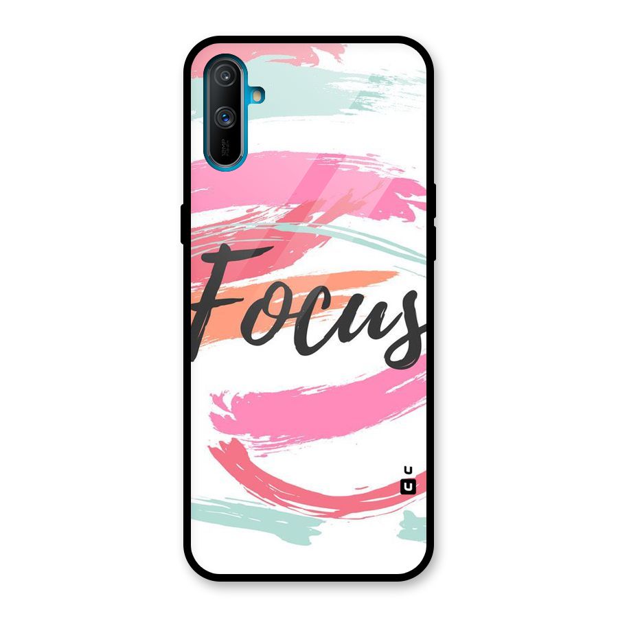 Focus Colours Glass Back Case for Realme C3
