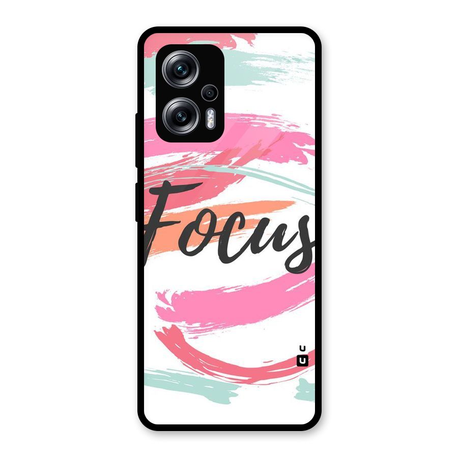 Focus Colours Glass Back Case for Redmi K50i