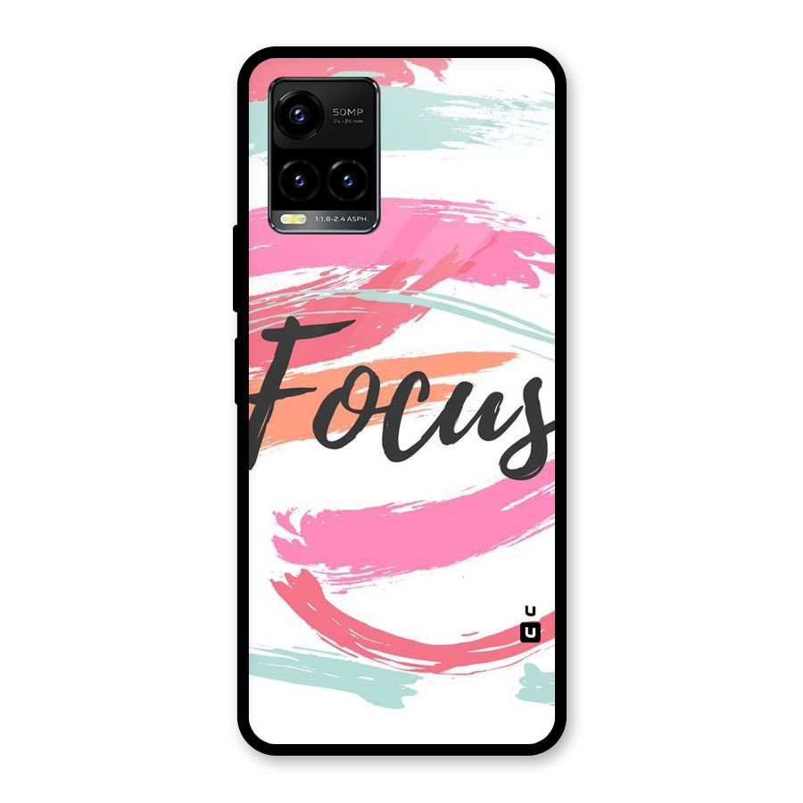 Focus Colours Glass Back Case for Vivo Y21A