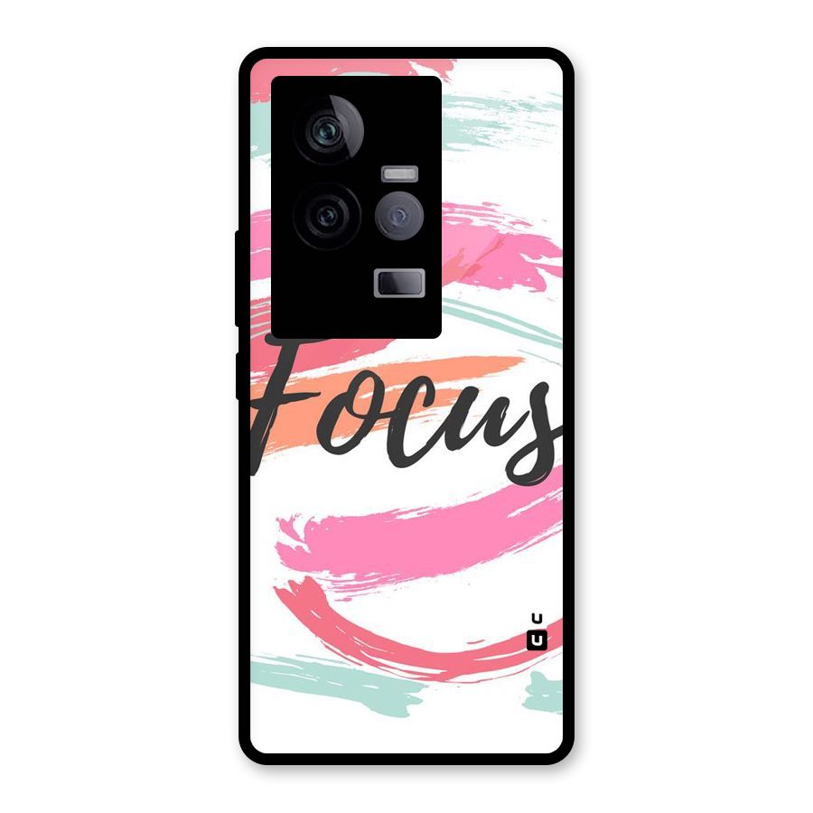 Focus Colours Glass Back Case for Vivo iQOO 11 5G