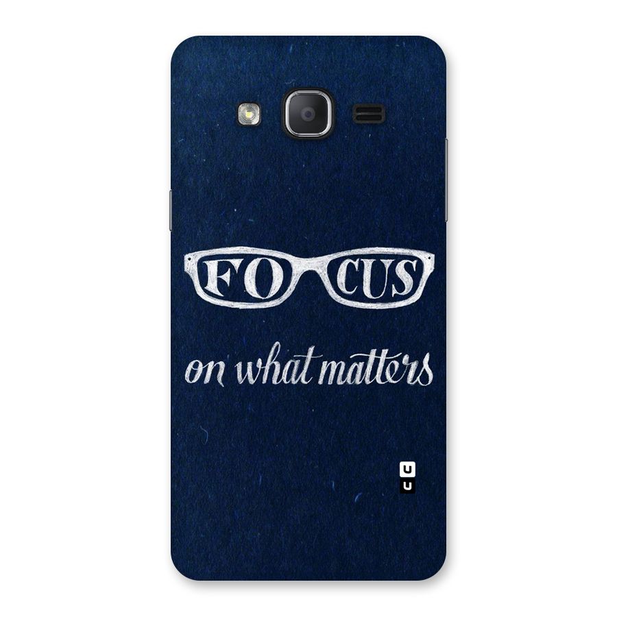 Focus Matters Back Case for Galaxy On7 2015