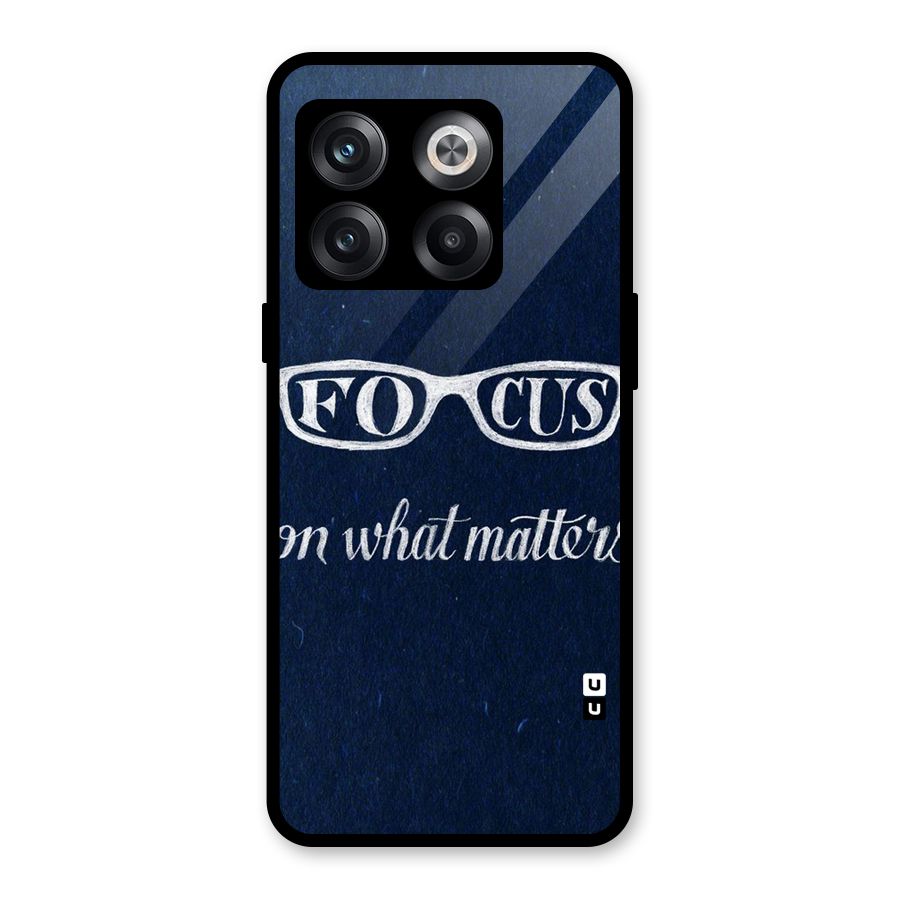 Focus Matters Glass Back Case for OnePlus 10T