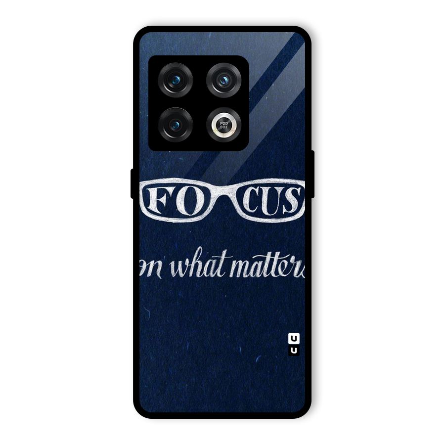 Focus Matters Glass Back Case for OnePlus 10 Pro 5G