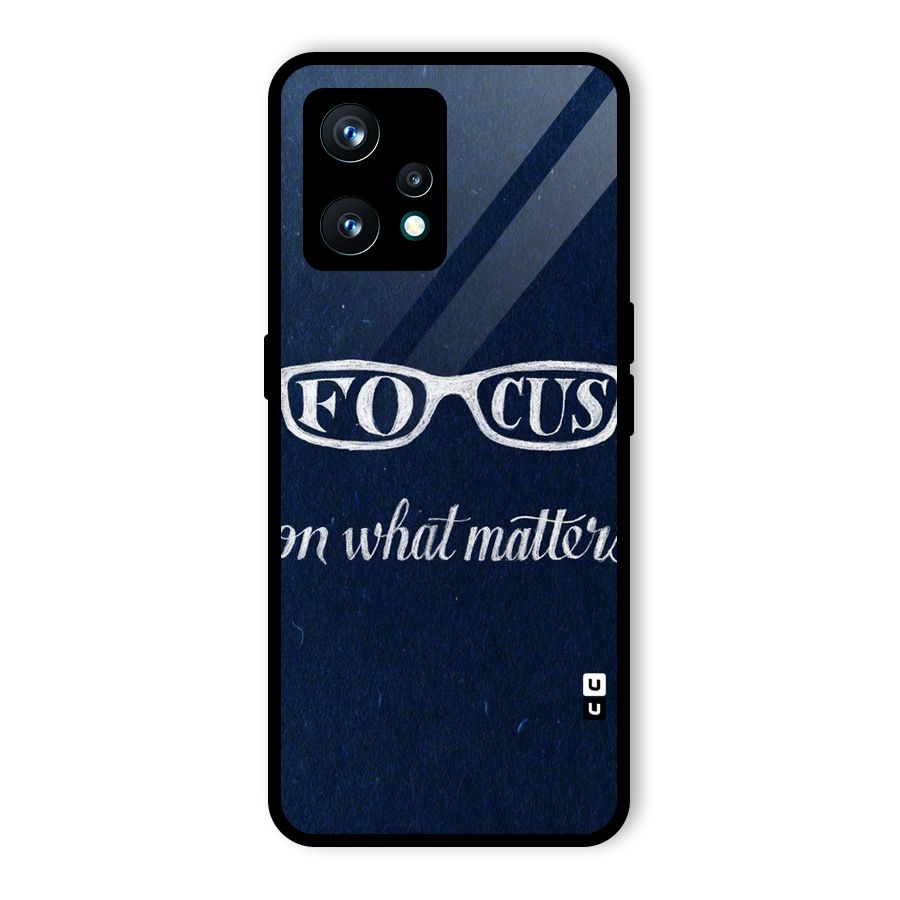 Focus Matters Glass Back Case for Realme 9 Pro Plus 5G