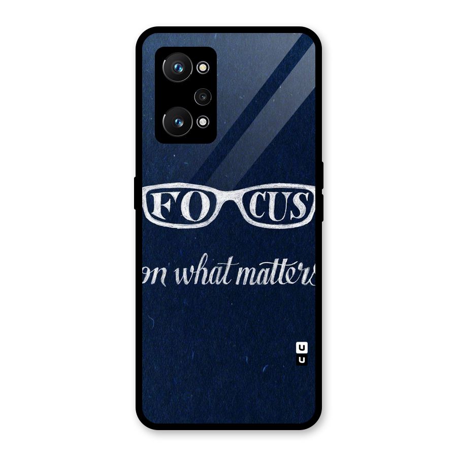 Focus Matters Glass Back Case for Realme GT Neo 3T
