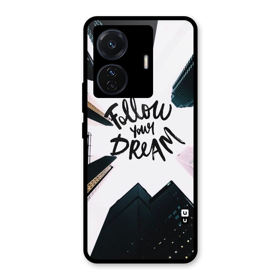 Follow Dream Glass Back Case for Vivo T1 Pro