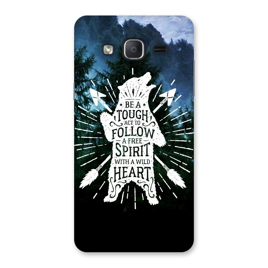 Follow Spirit Heart Back Case for Galaxy On7 2015
