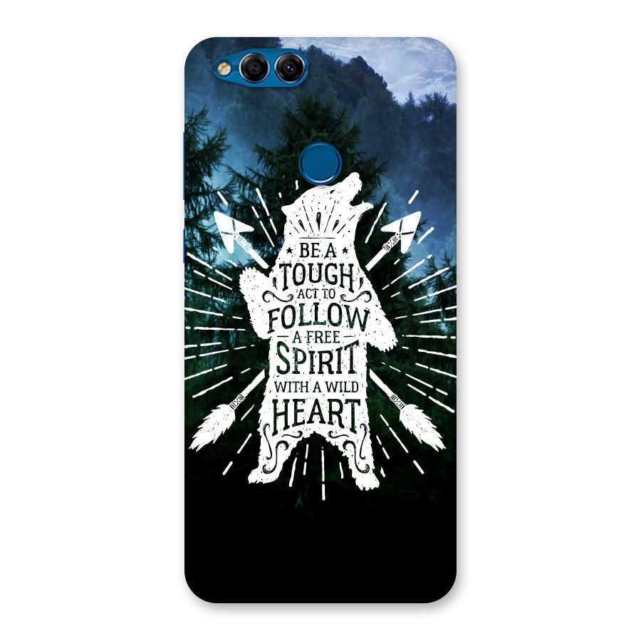 Follow Spirit Heart Back Case for Honor 7X