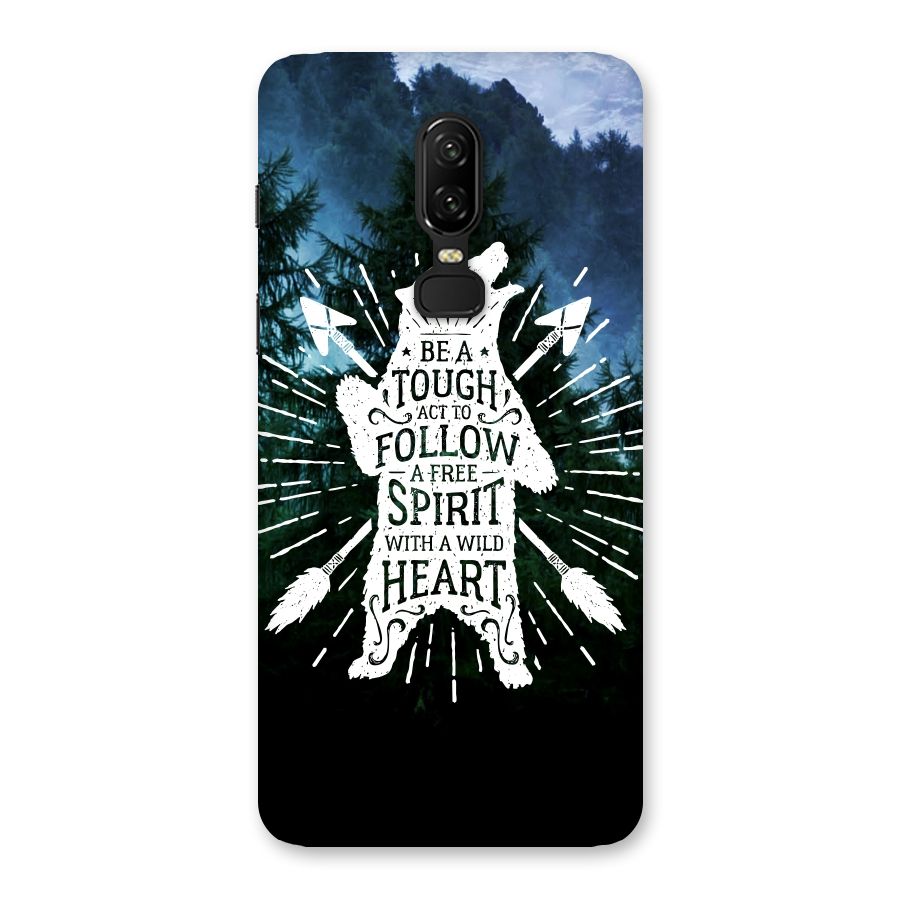 Follow Spirit Heart Back Case for OnePlus 6