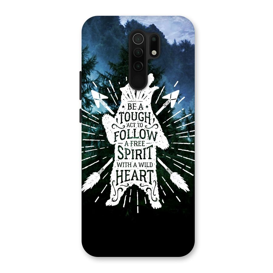 Follow Spirit Heart Back Case for Poco M2