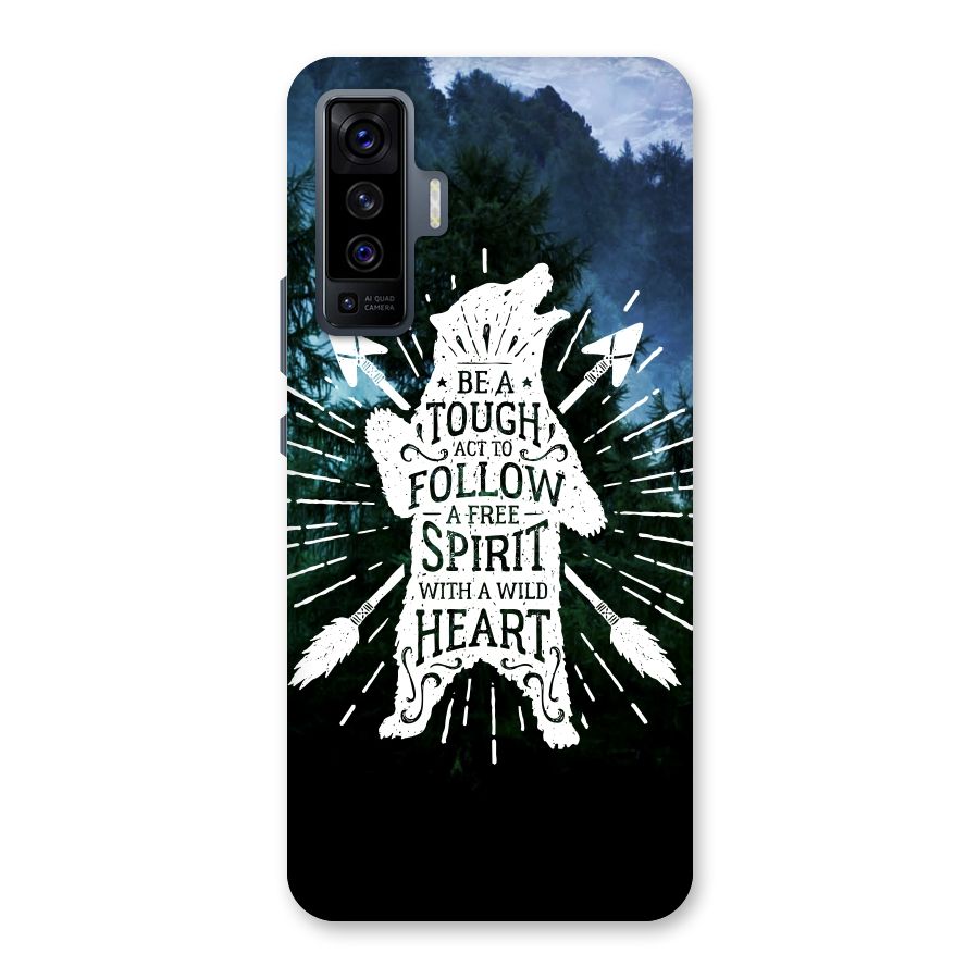 Follow Spirit Heart Back Case for Vivo X50