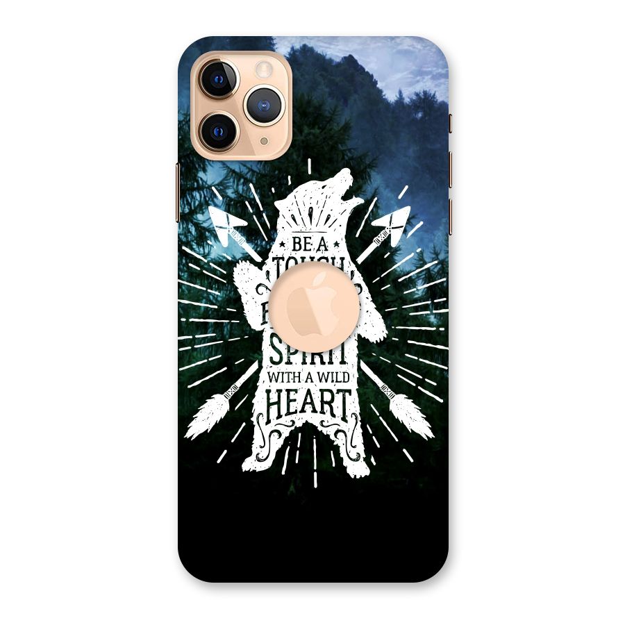 Follow Spirit Heart Back Case for iPhone 11 Pro Max Logo Cut