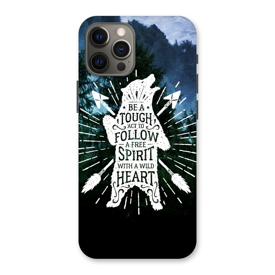 Follow Spirit Heart Back Case for iPhone 12 Pro Max