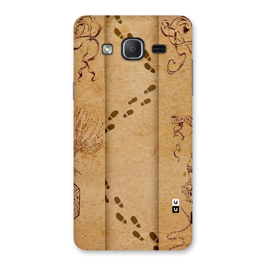 Footsteps Back Case for Galaxy On7 2015