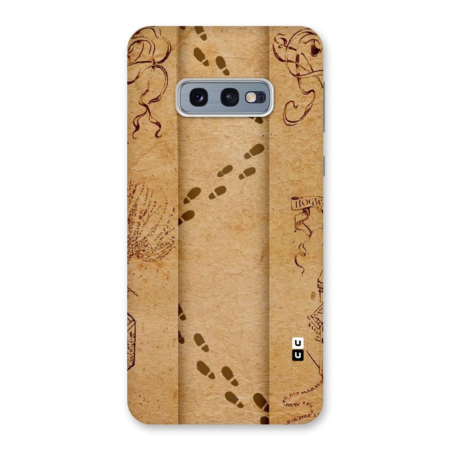 Footsteps Back Case for Galaxy S10e