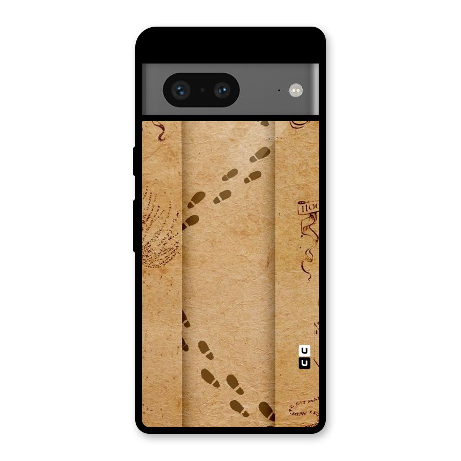 Footsteps Glass Back Case for Google Pixel 7