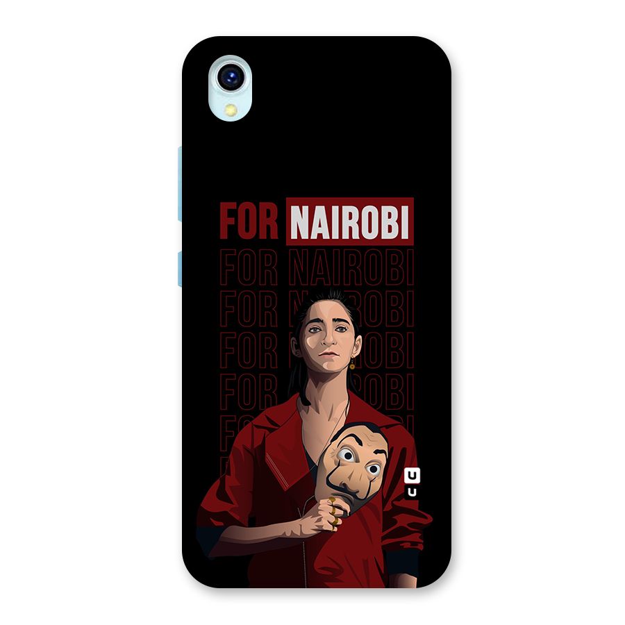 For Nairobi Money Heist Back Case for Vivo Y1s