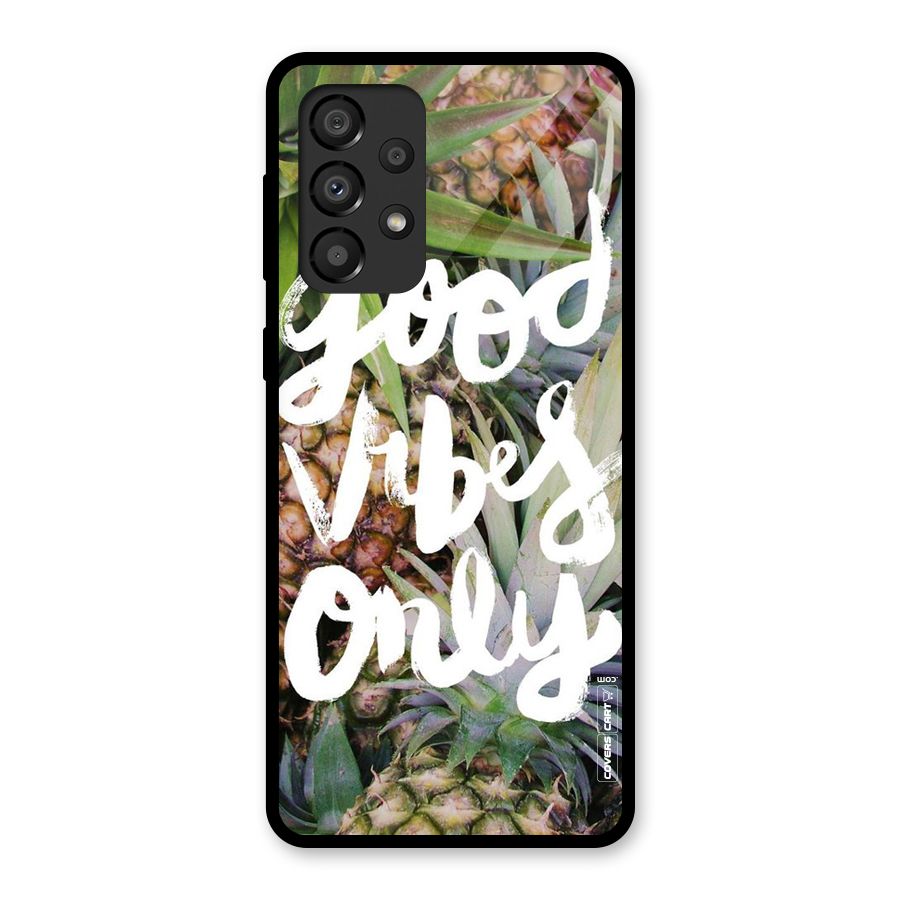 Forest Vibes Glass Back Case for Galaxy A33 5G