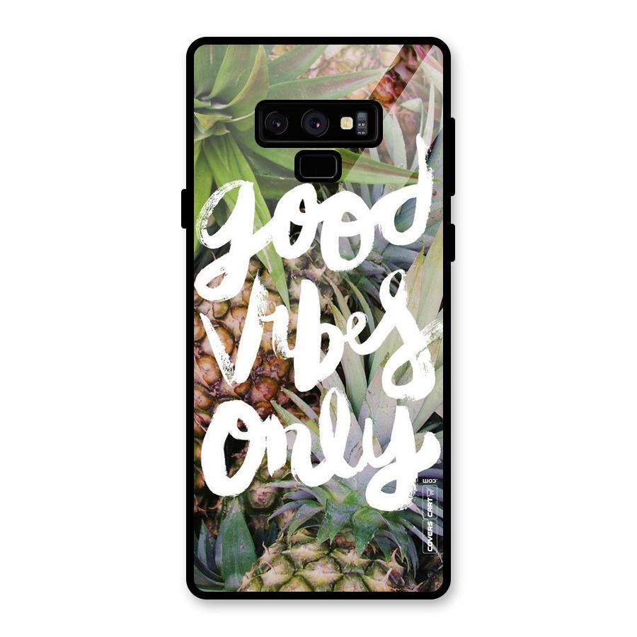 Forest Vibes Glass Back Case for Galaxy Note 9
