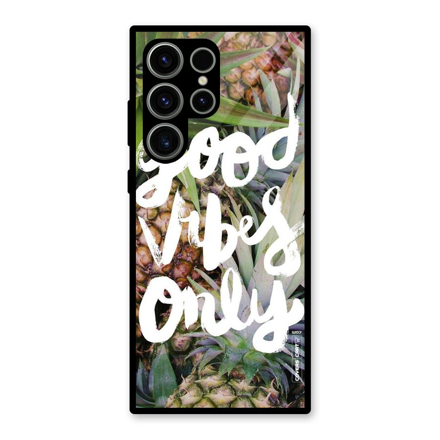 Forest Vibes Glass Back Case for Galaxy S23 Ultra