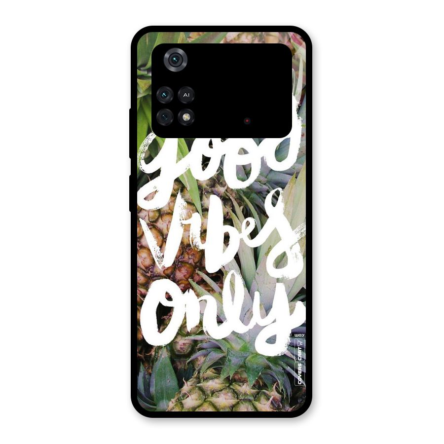 Forest Vibes Glass Back Case for Poco M4 Pro 4G
