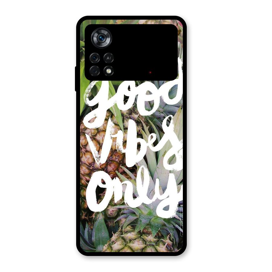 Forest Vibes Glass Back Case for Poco X4 Pro 5G