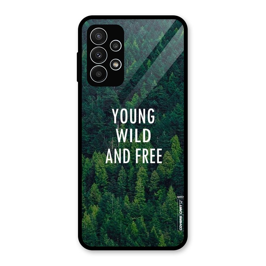 Forest Wanderlust Glass Back Case for Galaxy A23