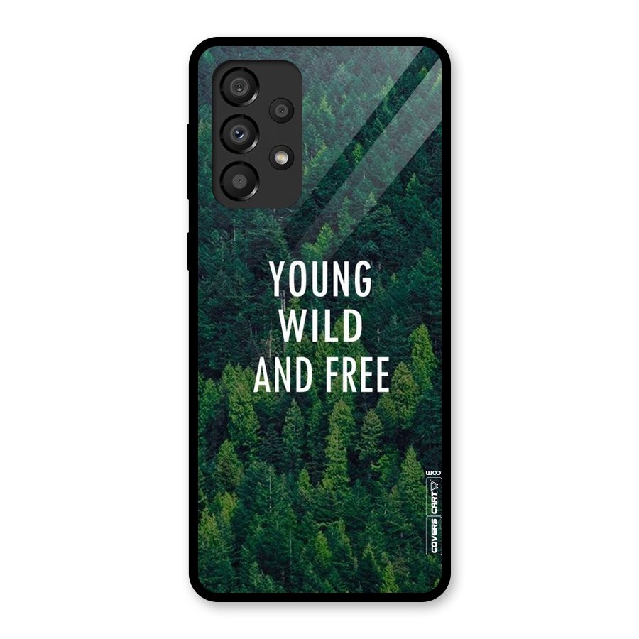 Forest Wanderlust Glass Back Case for Galaxy A33 5G