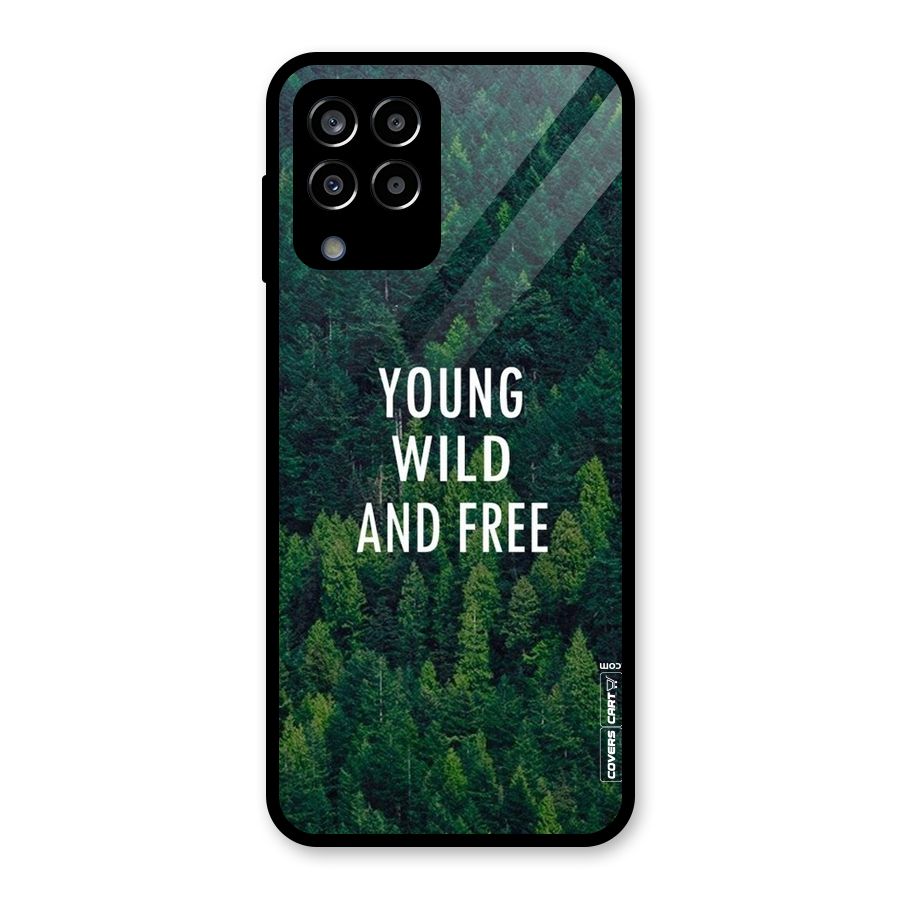 Forest Wanderlust Glass Back Case for Galaxy M33