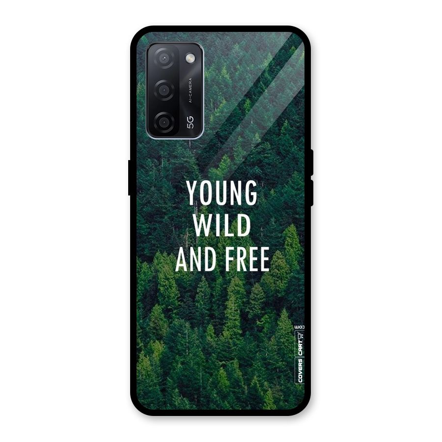 Forest Wanderlust Glass Back Case for Oppo A53s 5G