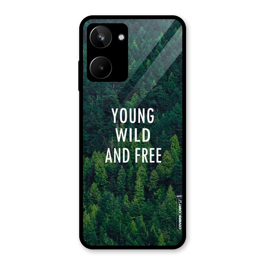 Forest Wanderlust Glass Back Case for Realme 10