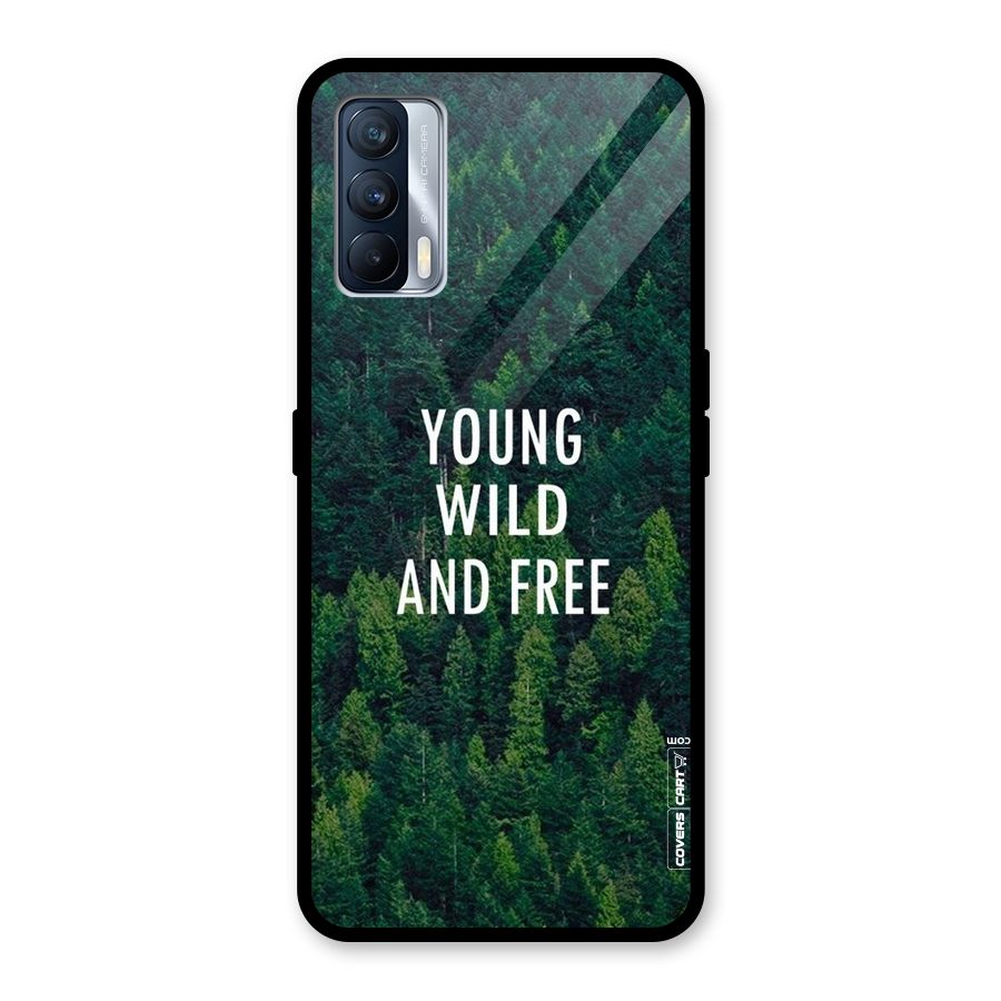 Forest Wanderlust Glass Back Case for Realme X7