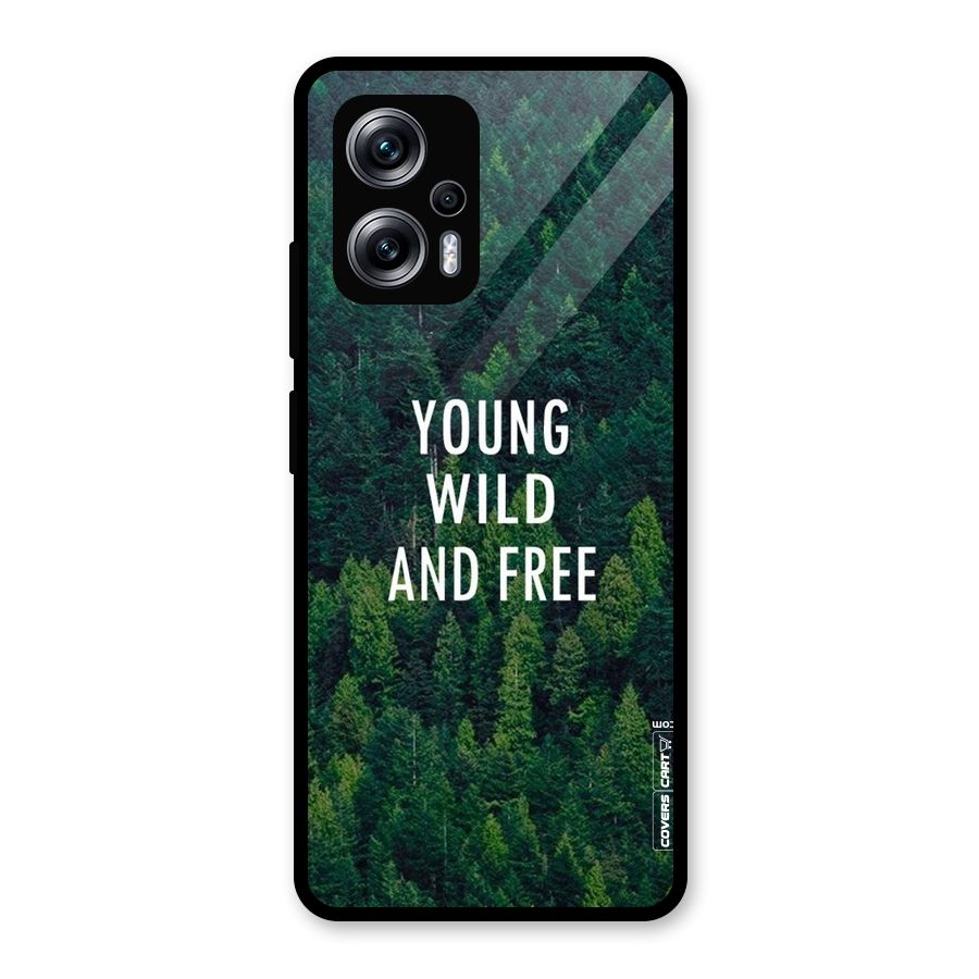 Forest Wanderlust Glass Back Case for Redmi K50i