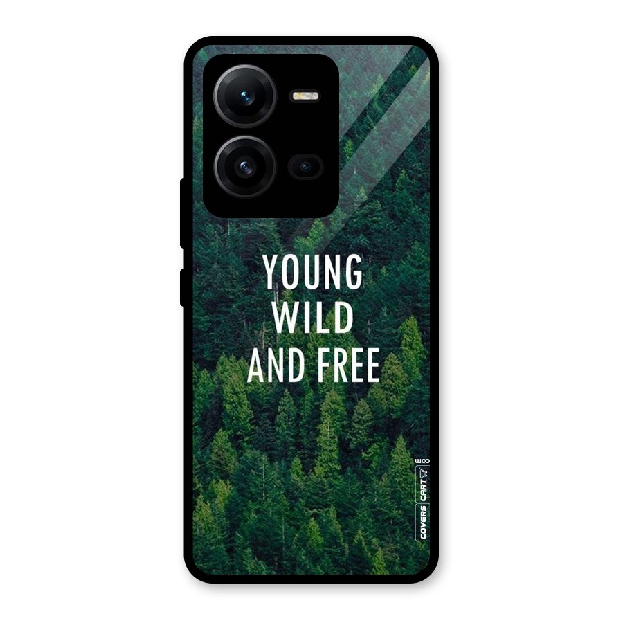 Forest Wanderlust Glass Back Case for Vivo V25