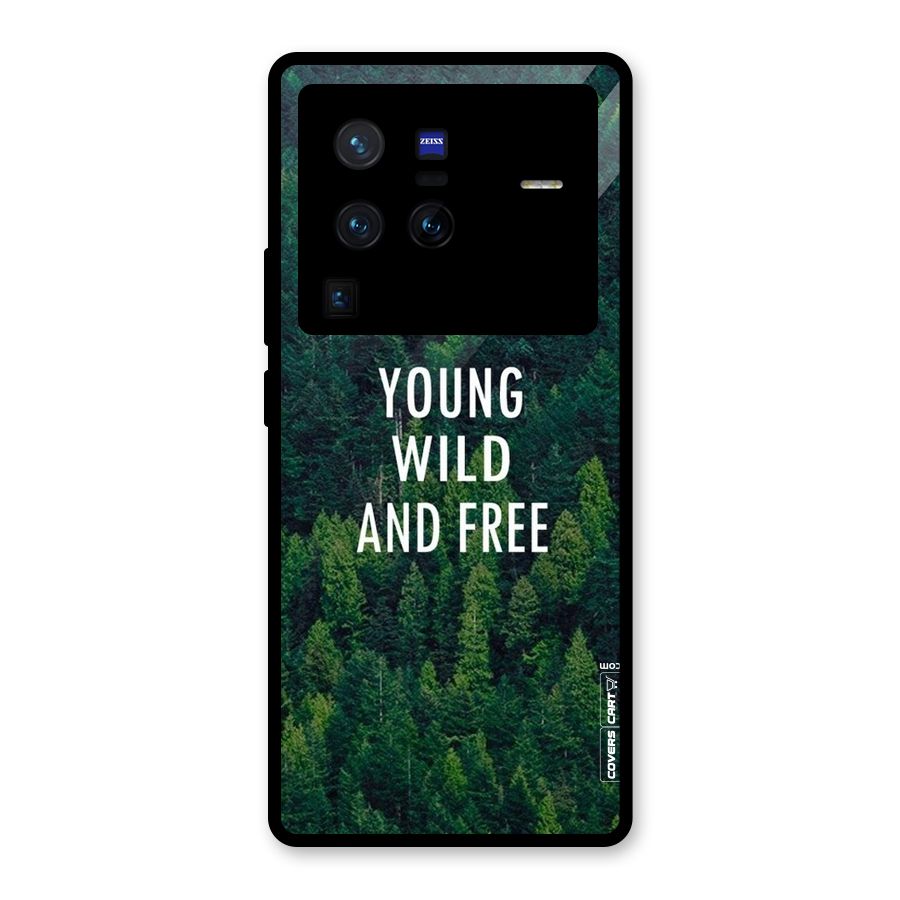 Forest Wanderlust Glass Back Case for Vivo X80 Pro