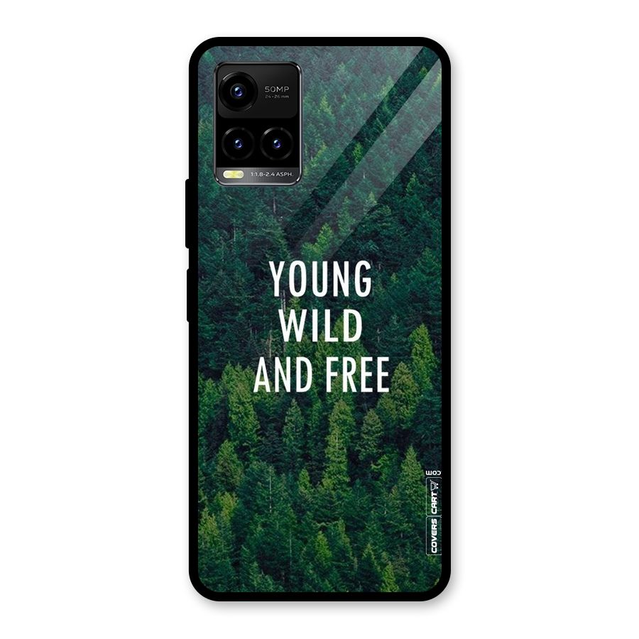 Forest Wanderlust Glass Back Case for Vivo Y21T