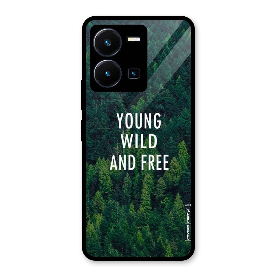 Forest Wanderlust Glass Back Case for Vivo Y35