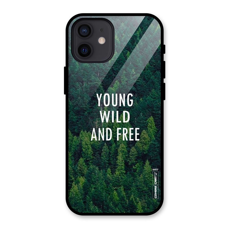 Forest Wanderlust Glass Back Case for iPhone 12