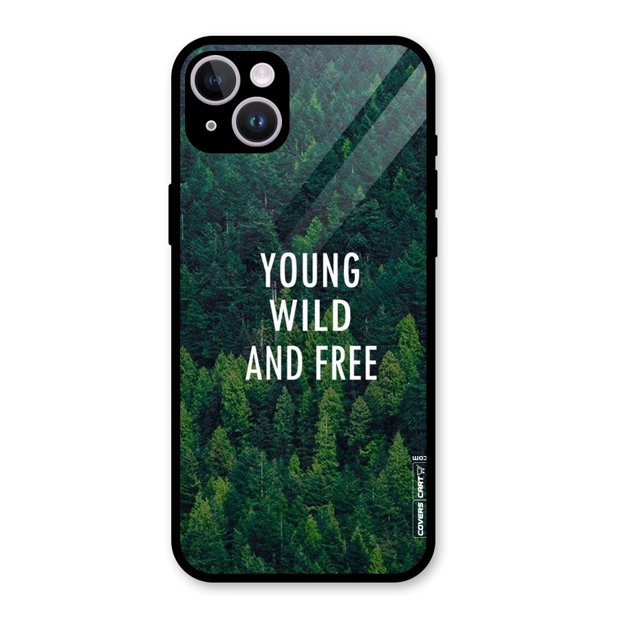 Forest Wanderlust Glass Back Case for iPhone 14 Plus