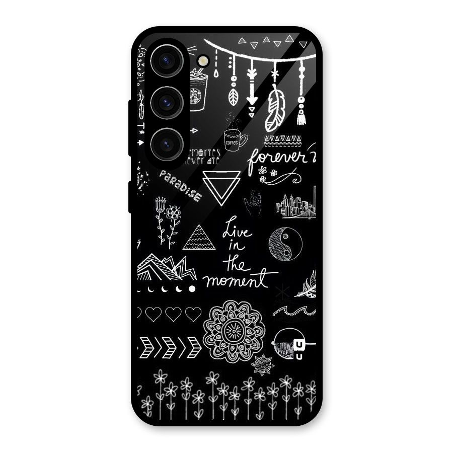 Forever Moment Glass Back Case for Galaxy S23