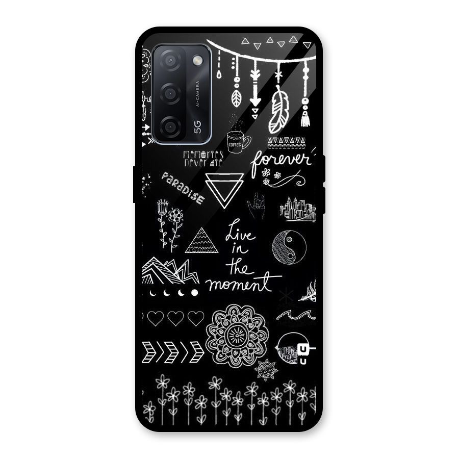 Forever Moment Glass Back Case for Oppo A53s 5G