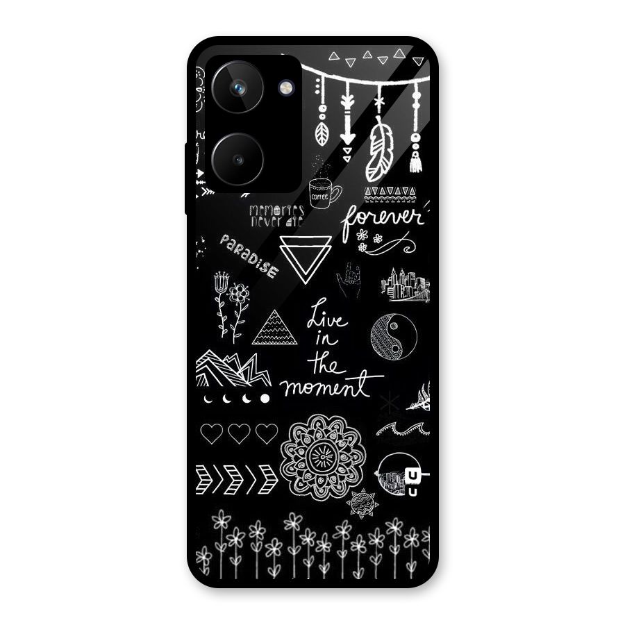 Forever Moment Glass Back Case for Realme 10